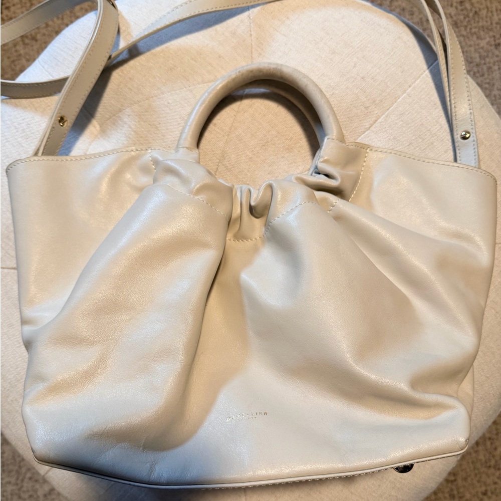 DeMellier Midi Los Angeles Off-White Shoulder Bag